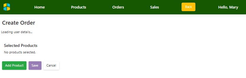 Create Order